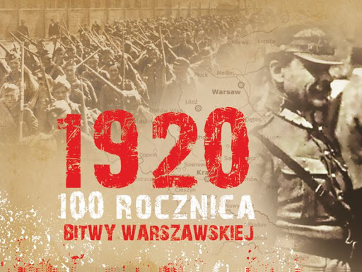 Kartka z mapą i napisem 1920
